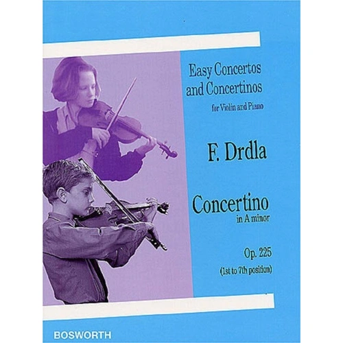 Drdla Concertino in A Minor Op. 225 for Violin and Piano