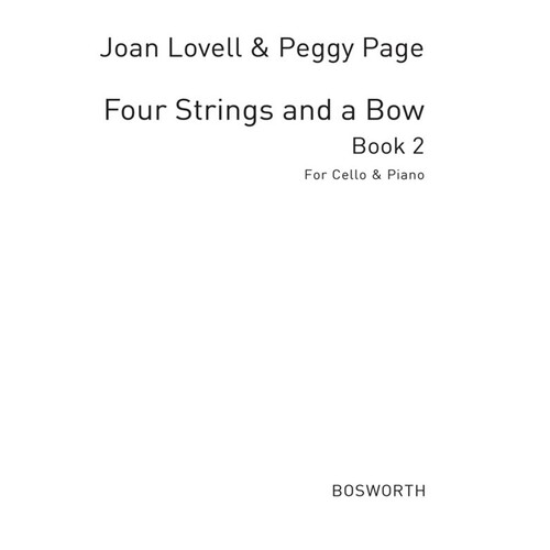 Lovell 4 Strings And A Bow Book 2 Cello/Piano Book