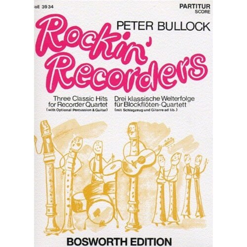 Bullock Rockin Recorders Score/Parts Book