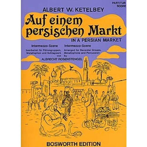 Ketelbey Persian Market Recorder Ensembl Book