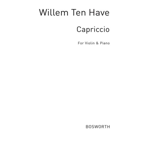 Ten Have Capriccio Op.24 Violin And Piano(Arc) Book