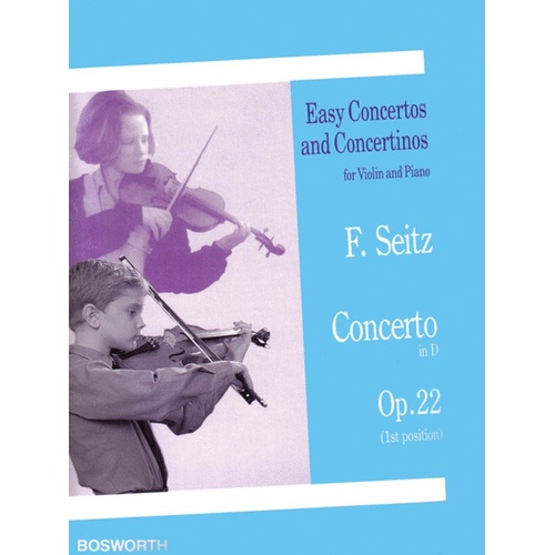 Seitz - Concerto No 5 D Op 22 Violin/Piano (Softcover Book)