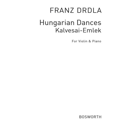 Drdla - Hungarian Dance Op 30 No 5 Violin/Piano (Softcover Book)