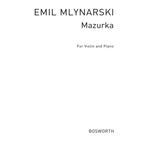 Mlynarsky Mazurka Violin And Piano(Arc) Book