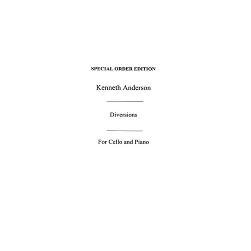 Anderson Diversions Book.1 Cello And Piano(Arc Book