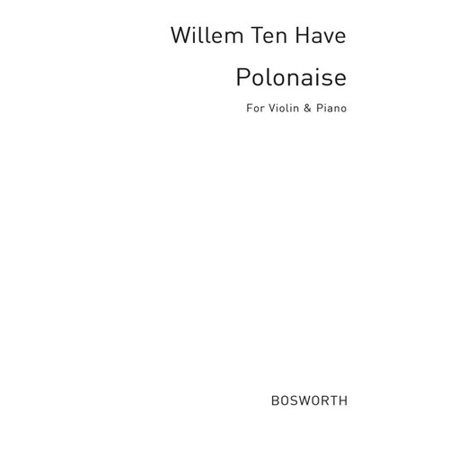 Ten Have Polonaise Violin And Piano(Arc) Book