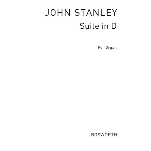 Stanley Suite In D Organ(Arc) Book