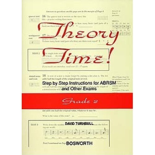 Theory Time Gr 2 Turnbull ABRSM Book
