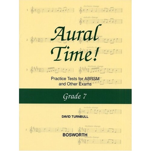 Aural Time Gr 7 Turnbull ABRSM