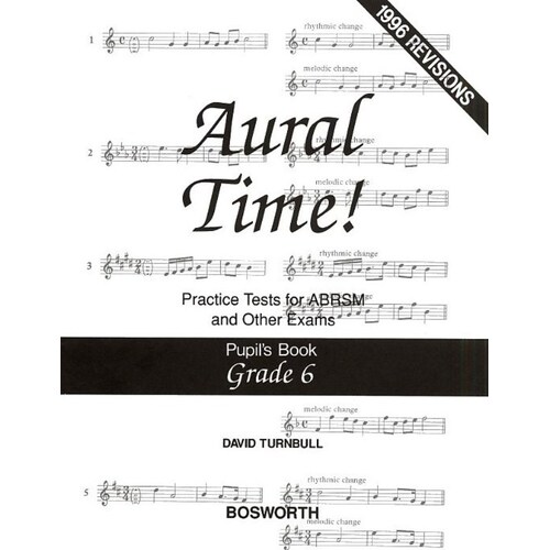 Aural Time Pupils Book Gr6 Turnbull ABRSM