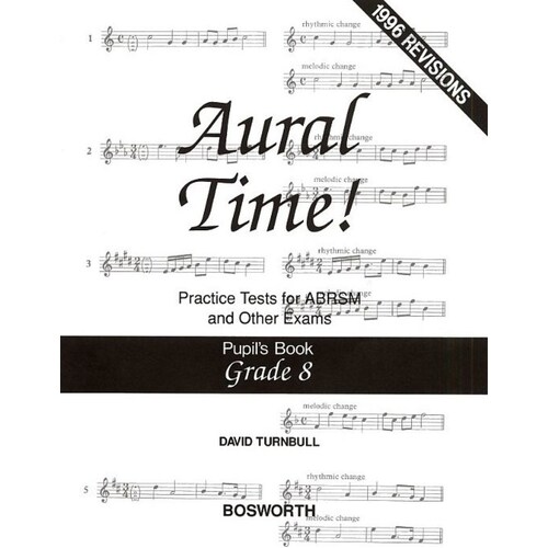Aural Time Pupils Book Gr8 Turnbull ABRSM