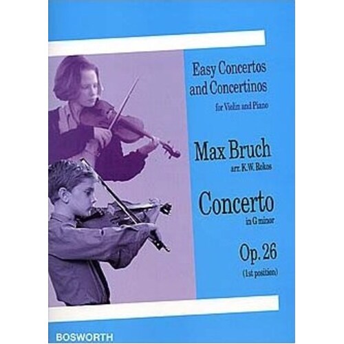 Bruch Concerto(1st Pos)Violin/Piano Arr.Roko Book