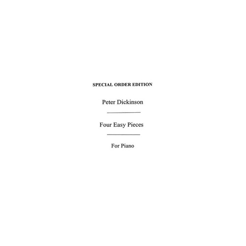 Dickinson 4 Easy Pieces For Piano(Arc) Book