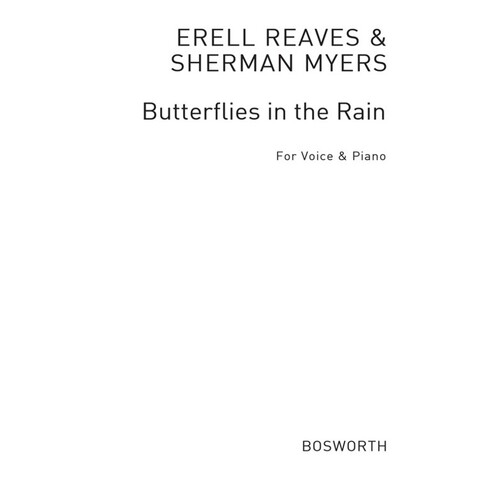 Myers Butterflie In The Rain Easy Piano(Ar Book