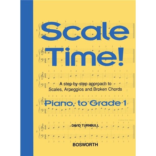 Scale Time Piano Gr 1 Turnbull ABRSM Book