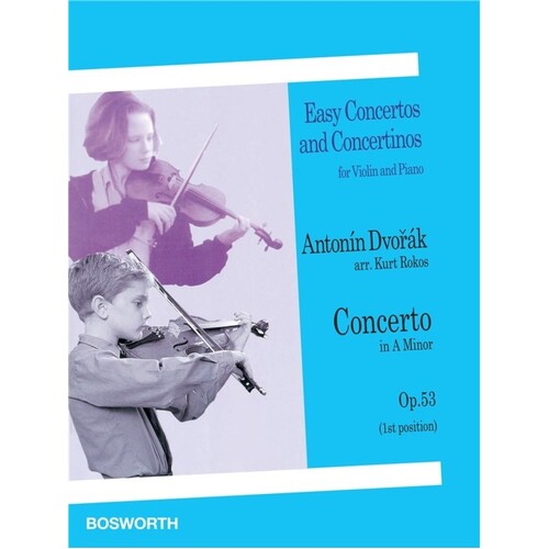 Dvorak - Concerto A Min Op 53 Violin/Piano 1st Pos (Pod) (Softcover Book)