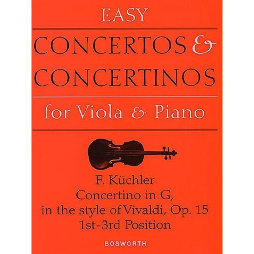 Kuchler Concertino Op.15 for Viola and Piano