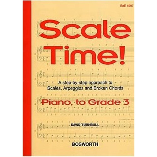 Scale Time Piano Gr 3 Turnbull ABRSM Book