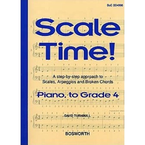 Scale Time Piano Gr 4 Turnbull ABRSM Book