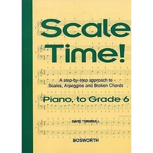 Scale Time Piano Gr 6 Turnbull ABRSM Book