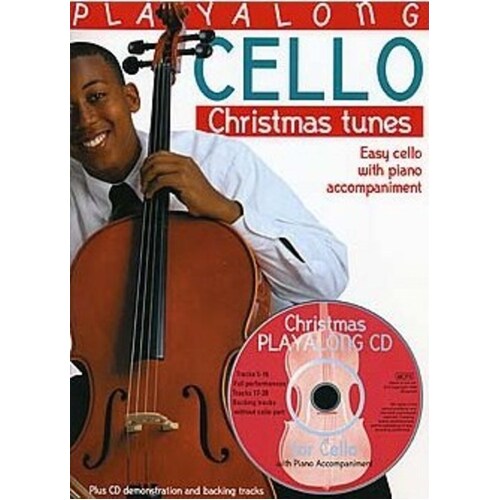 Playalong Xmas Tunes Cello/Piano Acc Book/CD Book
