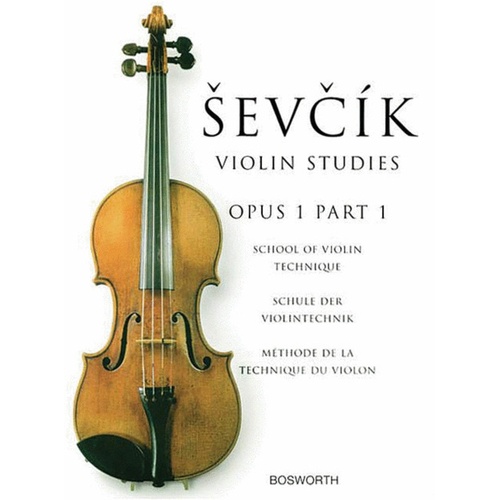 Sevcik Violin Studies Op 1 Pt 1 New Ed (Softcover Book)