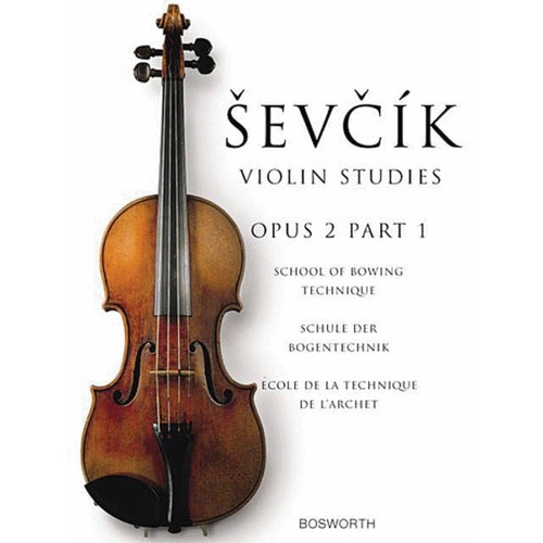 Sevcik Violin Studies Op 2 Pt 1 New Ed. (Softcover Book)