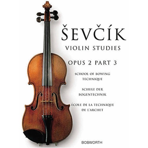 Sevcik Violin Studies Op 2 Pt 3 New Ed (Softcover Book)