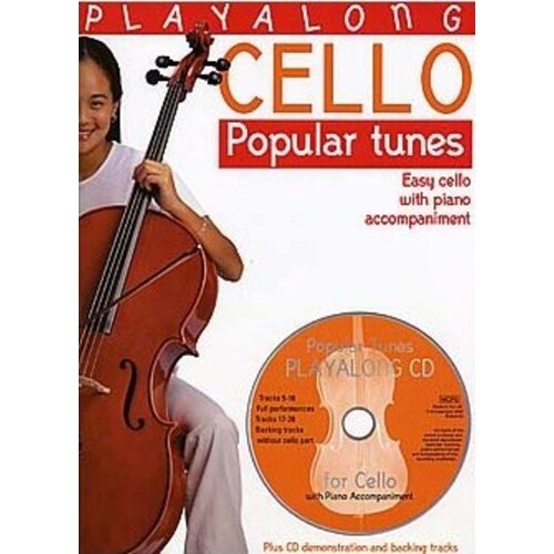 Playalong Cello Popular Tunes Softcover Book/CD
