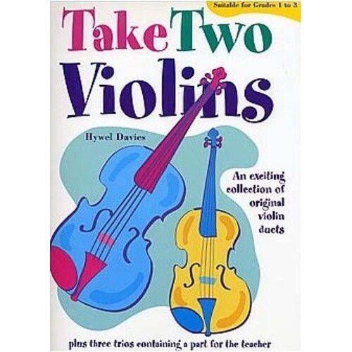 Davies - Take Two Violins (Softcover Book)