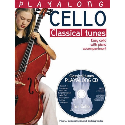 Playalong Cello Classical Tunes Softcover Book/CD
