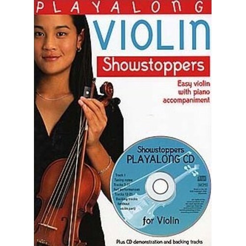 Playalong Violin Showstoppers Softcover Book/CD
