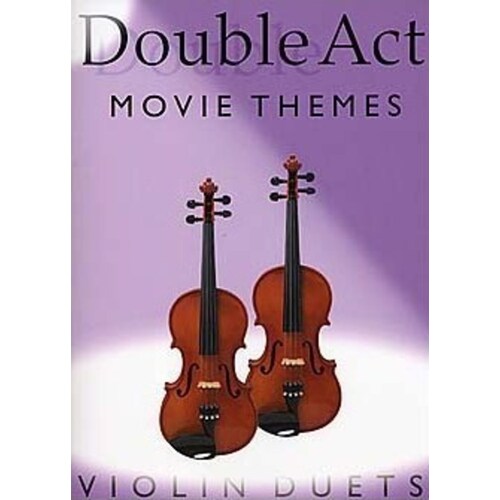 Double Act Movie Themes Violin Duets (Softcover Book)