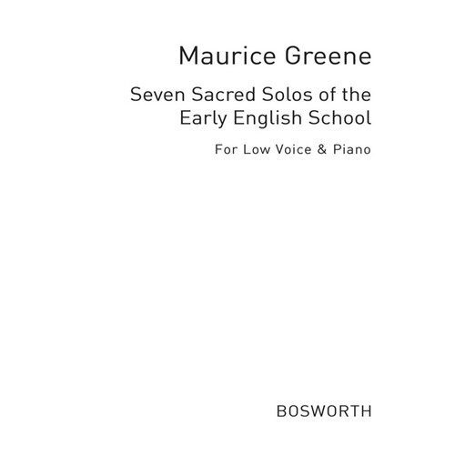 Greene 7 Sacred Solos Low Vce/Piano(Arc) Book