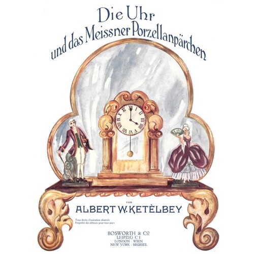 Ketelbey Clock And Dresden Figures Piano(Arc Book