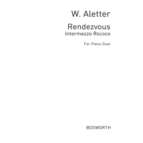 Aletter Rendezvous Piano Duet(Arc) Book
