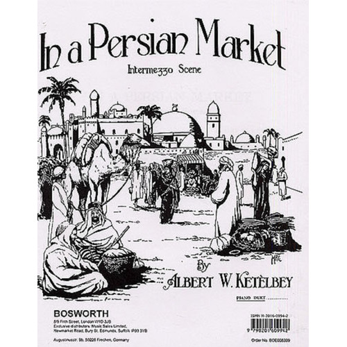 Ketelbey Persian Market Piano Duet Book