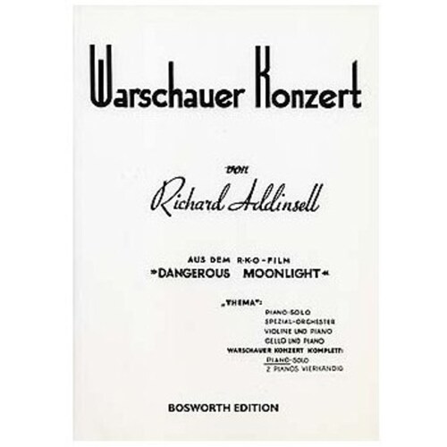 Addinsell - Warsaw Concerto For Piano Solo (Softcover Book)