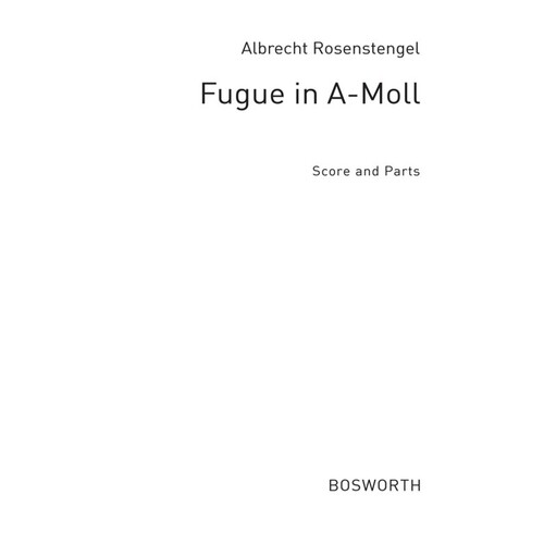 Bach Fugue In A Minor Recorder Ens.(Arc) Book