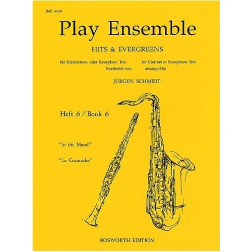Play Ensemble Book6 Clar/Sax Trio Book