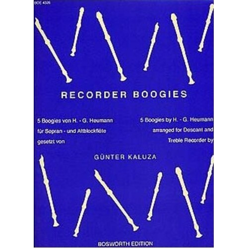 Recorder Boogies Desc./Treble Duets Book