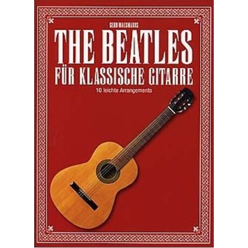 Beatles For Classical Guitar Book