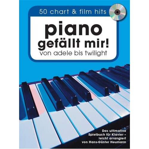 Piano Gefallt Mir! 50 Chart And Film Hits Book 1 Book/CD Book