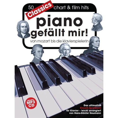 Piano Gefallt Mir! 50 Classics Book/CD Book