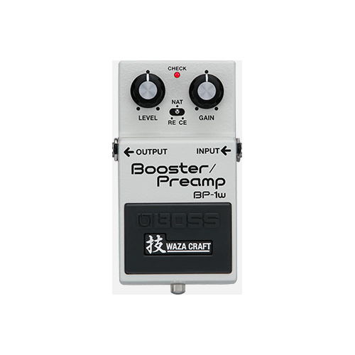 BOSS BP-1W WAZA CRAFT Booster/Preamp Pedal - Vintage Analog Tone Enhancer