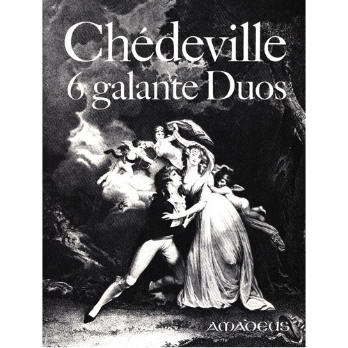 Chedeville - 6 Galante Duos Op. 5 for 2 Treble Recorders, Amadeus Edition