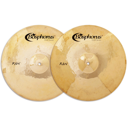 Bosphorus Gold Raw Series 13" Hi Hats Cymbals