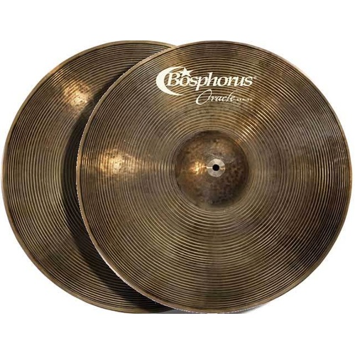 Bosphorus Oracle Series 14" Hi-Hats with Unpolished Fired Patina