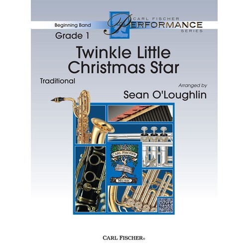Twinkle Little Christmas Star Concert Band 1 Score/Parts Book