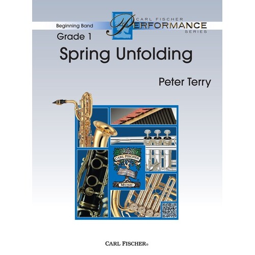 Spring Unfolding Concert Band 1 Score/Parts Book